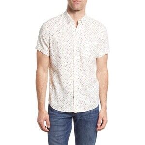 Rails Carson Trim Fit Floral Print Short-Sleeve Button-Up Shirt Men’s Sz 2XL